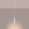 Suspension Aluminium Blanc GU10 1 Karbon