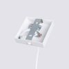 Suspension Aluminium Blanc GU10 1 Karbon
