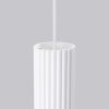 Suspension Aluminium Blanc GU10 1 Karbon