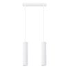 Suspension Aluminium Blanc GU10 2 Karbon