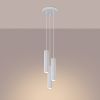 Suspension Aluminium Blanc GU10 3 Karbon