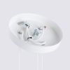 Suspension Aluminium Blanc GU10 3 Karbon