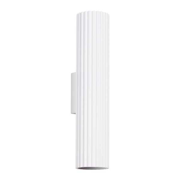 Applique Aluminium Blanc GU10 2 Karbon 30