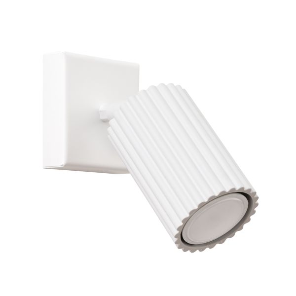 Applique Aluminium Blanc GU10 1 Karbon