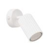 Applique Aluminium Blanc GU10 1 Karbon Switch