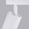 Plafonnier Aluminium Blanc GU10 3 Karbon Line