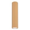 Plafonnier Aluminium Doré GU10 1 Karbon 30