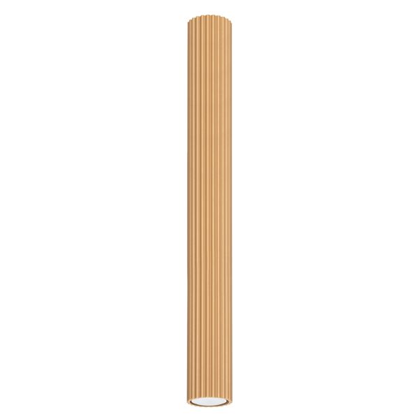 Plafonnier Aluminium Doré GU10 1 Karbon 60