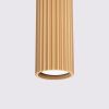 Suspension Aluminium Doré GU10 1 Karbon