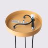Suspension Aluminium Doré GU10 3 Karbon