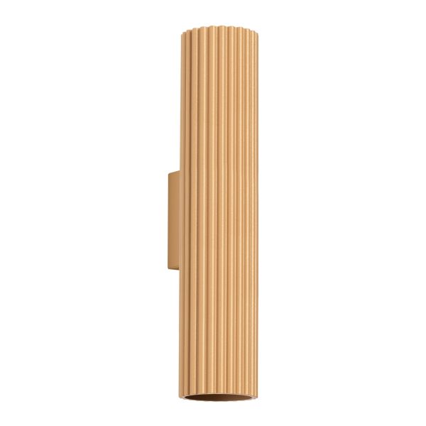 Applique Aluminium Doré GU10 2 Karbon 30
