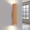 Applique Aluminium Doré GU10 2 Karbon 30