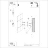 Applique Aluminium Doré GU10 2 Karbon 30