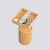 Applique Aluminium Doré GU10 1 Karbon