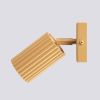 Applique Aluminium Doré GU10 1 Karbon