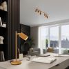 Lampe à poser Aluminium Doré GU10 1 Karbon