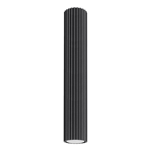 Plafonnier Aluminium Noir GU10 1 Karbon 40