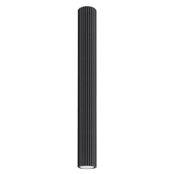Plafonnier Aluminium Noir GU10 1 Karbon 60