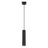 Suspension Aluminium Noir GU10 1 Karbon