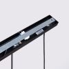 Suspension Aluminium Noir GU10 3 Karbon Line