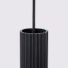 Suspension Aluminium Noir GU10 3 Karbon
