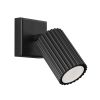 Applique Aluminium Noir GU10 1 Karbon