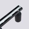 Plafonnier Aluminium Noir GU10 4 Karbon Line