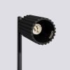 Lampe à poser Aluminium Noir GU10 1 Karbon