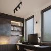 Lampe à poser Aluminium Noir GU10 1 Karbon