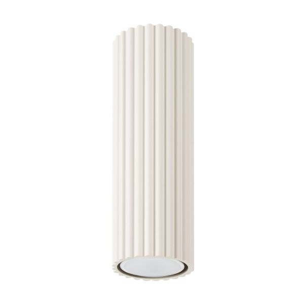 Plafonnier Aluminium Beige GU10 1 Karbon 20