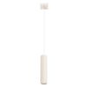 Suspension Aluminium Beige GU10 1 Karbon