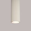 Suspension Aluminium Beige GU10 1 Karbon