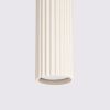 Suspension Aluminium Beige GU10 1 Karbon