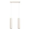 Suspension Aluminium Beige GU10 2 Karbon