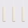 Suspension Aluminium Beige GU10 3 Karbon Line