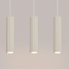 Suspension Aluminium Beige GU10 3 Karbon Line