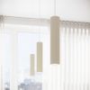 Suspension Aluminium Beige GU10 3 Karbon Line