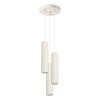 Suspension Aluminium Beige GU10 3 Karbon