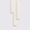 Suspension Aluminium Beige GU10 3 Karbon