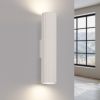 Applique Aluminium Beige GU10 2 Karbon 30