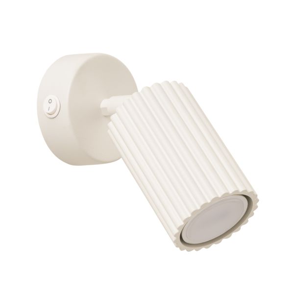 Applique Aluminium Beige GU10 1 Karbon Switch