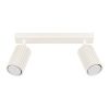 Plafonnier Aluminium Beige GU10 2 Karbon