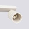 Plafonnier Aluminium Beige GU10 2 Karbon