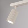 Plafonnier Aluminium Beige GU10 2 Karbon