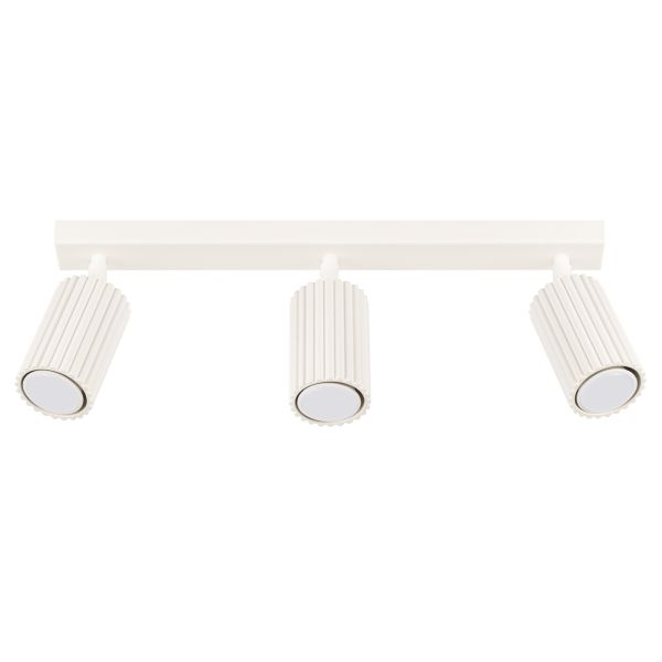 Plafonnier Aluminium Beige GU10 3 Karbon Line