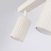 Plafonnier Aluminium Beige GU10 3 Karbon Line