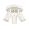 Plafonnier Aluminium Beige GU10 3 Karbon