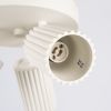 Plafonnier Aluminium Beige GU10 3 Karbon