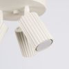 Plafonnier Aluminium Beige GU10 3 Karbon