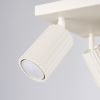 Plafonnier Aluminium Beige GU10 4 Karbon